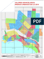 Valores Arancelarios de Terrenos Urbanos de Ilo 2014: Oceano Pacifico