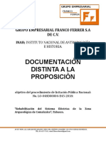 Documentación técnica y económica Comalcalco rehabilitación eléctrica