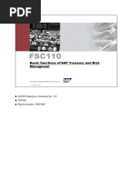 SAP Treasury - Risk Management