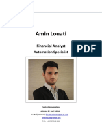 Amin-Louati CV & Portfolio-2018