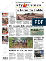From Farm To Table: Tri-City Times