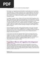 Download Vygotsky Theory of Cognitive Development by agashuasesugh SN39051633 doc pdf