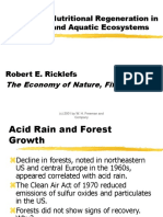 Nutrient regeneration in terrestrial and aquatic ecosystems