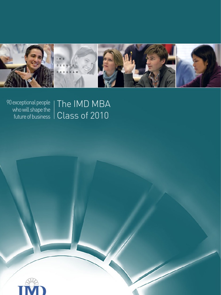 MBA Class Profile | PDF | Master Of Business Administration | Leadership