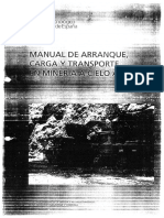 Manual Arranque Carga y Transporte en Mineria PDF