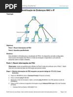 Packet Tracer - Identificação de Endereços MAC e IP.docx