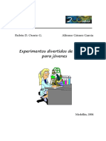 Experimentos Divertidos de Quimica Para Jovenes 2004