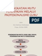 Pendidikan Bermutu 27 Mei 08