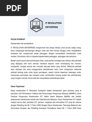 Polisi Syarikat  PDF