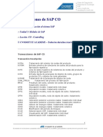 Documento Transacciones de SAP CO