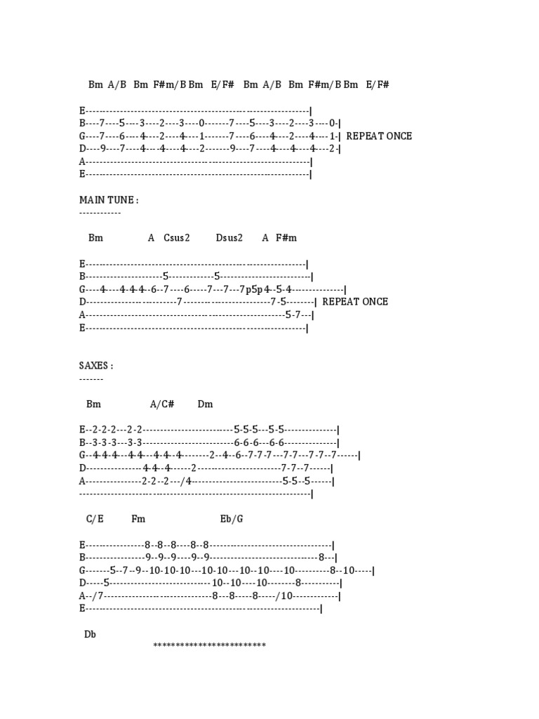 Peaches en Regalia PDF Acorde (Música) Tecnicas musicales