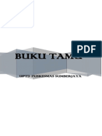 Cover Buku Daftar Hadir Pertemuandan Buku Tamu