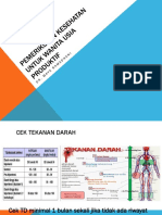 Pemeriksaan Kesehatan Lansia