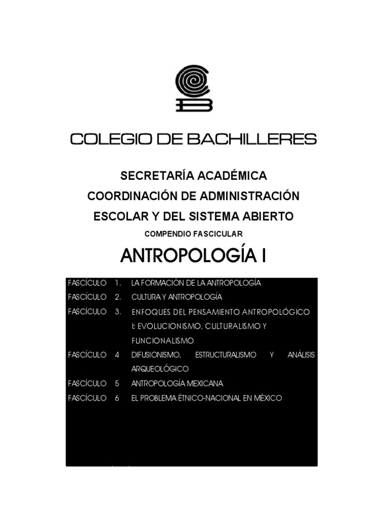 Compendio Antro 1 | PDF | Antropología | Charles Darwin
