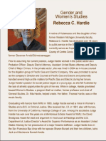 Judge Rebecca Hardie Biography