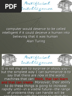 Computer Would Deserve To Be Called Intelligent If It Could Deceive A Human Into Believing That It Was Human Alan Turing