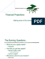 Financial Projections: Making Sense of The Money
