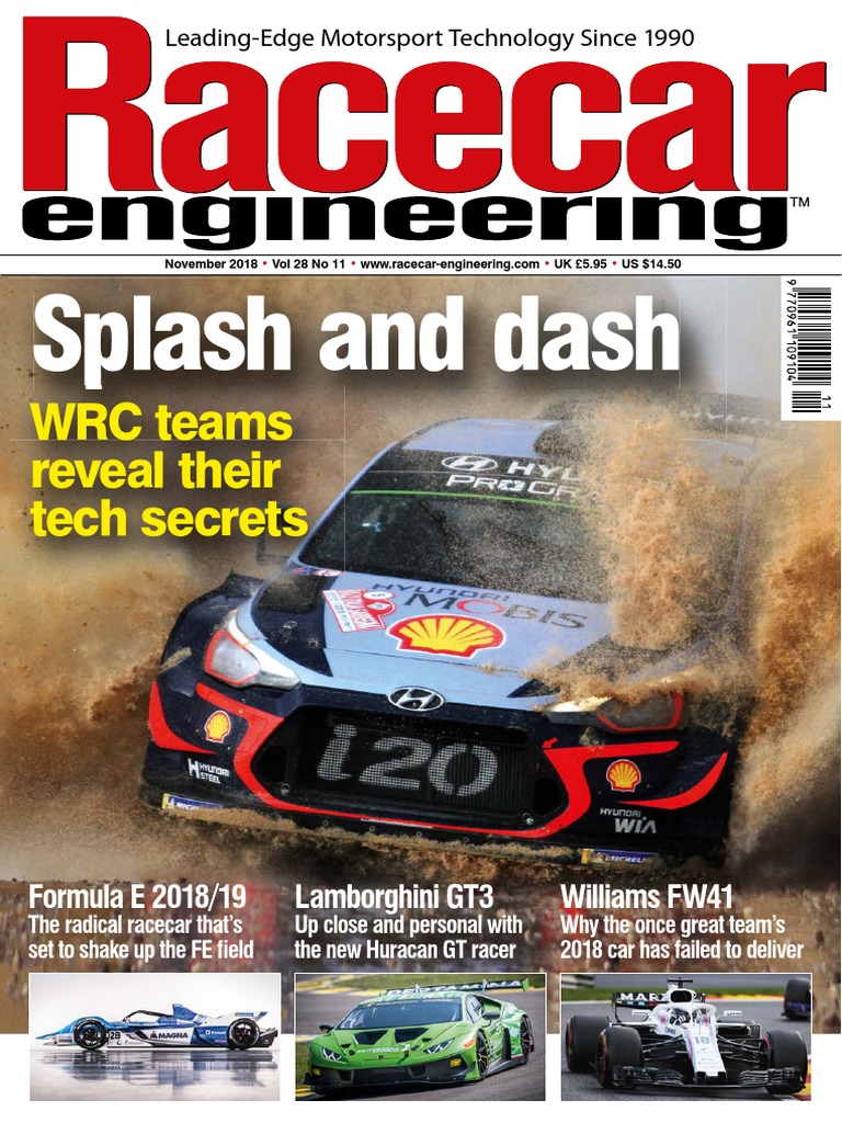 Racecar Engineering 2018 11 Formula One Auto Racing