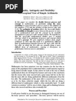 Download A Proceptual View of Simple Arithmetic by Gurjeet Bhatti SN39054525 doc pdf