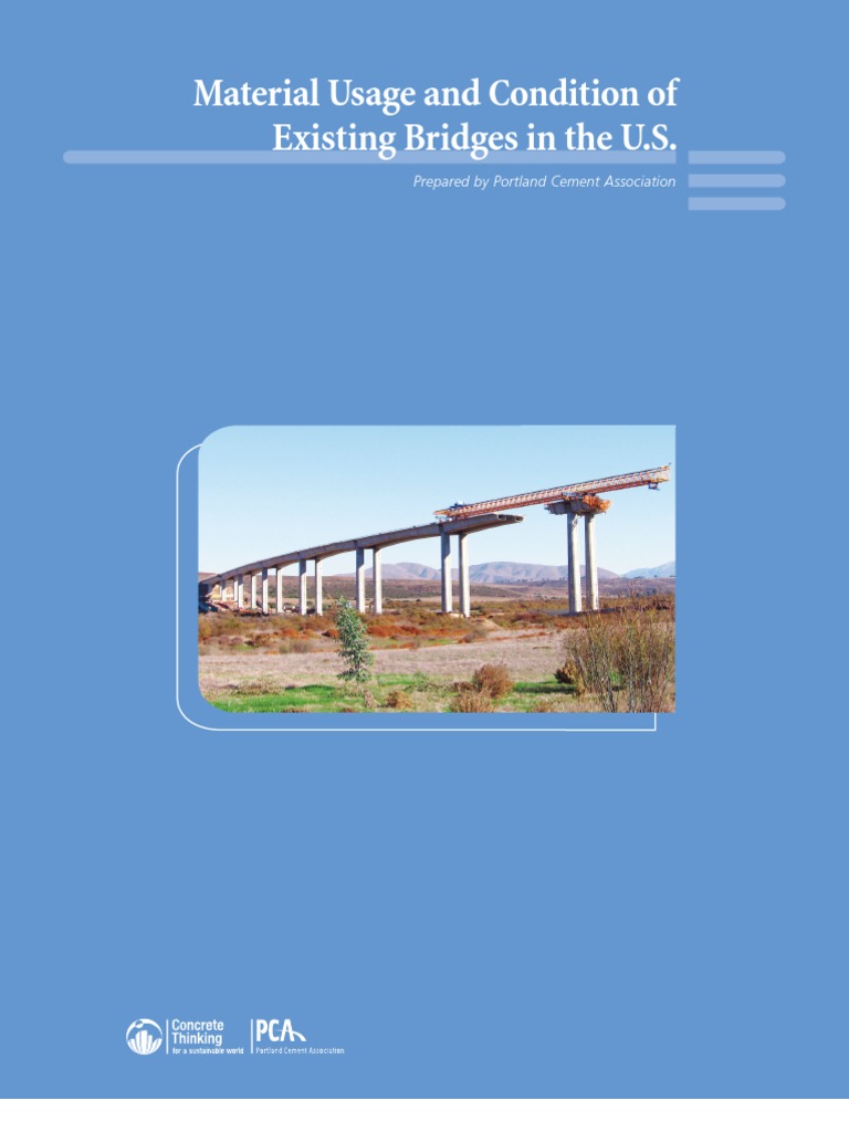 Material Usage and Condition of Existing Bridges in The U.S | PDF ...