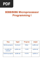 Microprocessor Programming I