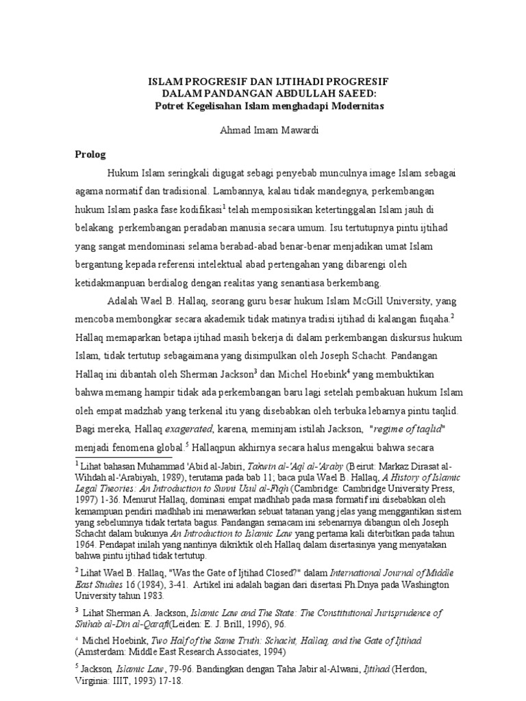 Contoh Artikel Contoh Artikel Islam