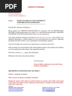 Sample NOD | PDF | Career & Growth
