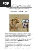 Serra e FHC No Segundo Turno