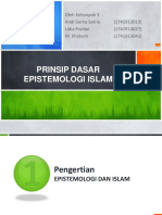 Msi_kel 3_prinsip Dasar Epistemologi Islam