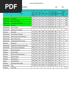 BG Appointment Schedule. 10.10.15pg