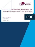 Consultation Paper FCA Handbook