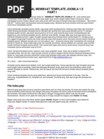 Download Membuat Template Joomla 15 by Muhamad Zaelani SN39056173 doc pdf