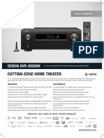 Denon AVR-X6500H Info