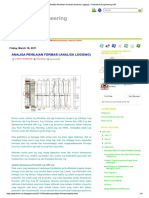 Analisa Penilaian Formasi (Analisa Logging) Petroleum Engineering UIR