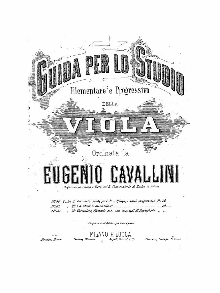 Cavallini - Metodo Viola PDF | PDF