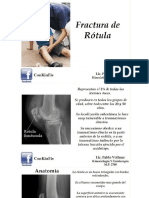 Fractura de Rotula (Lic. Pablo Vollmar)