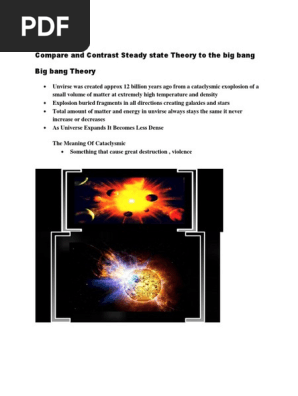 Steady State Theory Diagram