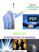 Introduction to Mgt153