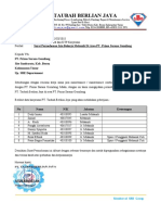 Surat Permohonan Pengajuan Izin Bekerja Mekanik Di Area PT. PSG