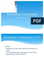 Perdarahan Ante Partum 2012