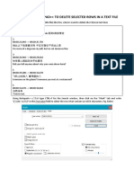 Delete Chinese Text Rows in SRT File Using Notepad