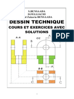 DESSIN TECHNIQUE Cours Et Exercices Avec Solutions WWW Cours-Electromecanique Com