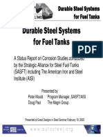 13 - Durable Steel Systems For Fuel Tanks