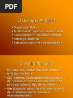 O Sistema Auditivo 2 2008_1