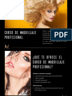 Brochure Curso de Maquillaje Profesional