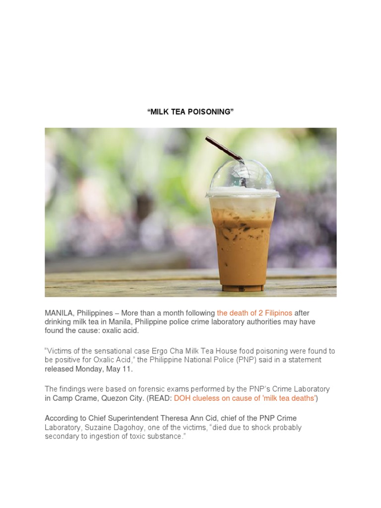 History of milk tea in the philippines picture