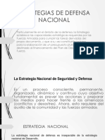 Estrategias de Defensa Nacional33