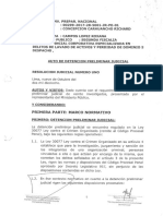 Resolucion Detencion Preliminar de Keiko Fujimori 10-10-2018