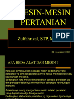 Mesin Pertanian Dan Peran Lab Alsintan