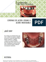 Odontopediatria - Coronas Acero-Cromo (Expo)